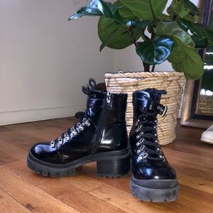 Jeffery Campbell Czech Platform Combat Boot